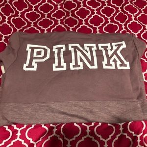 PINK logo hoodie